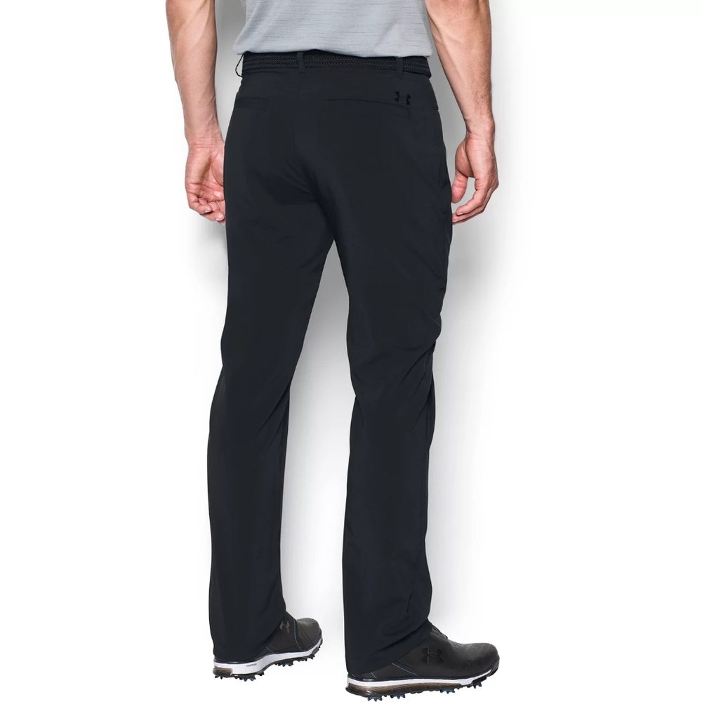Under Armour Tech Straight-Fit Performance Golf Pants Size 36x30 Black S-1625 - Picture 8 of 8